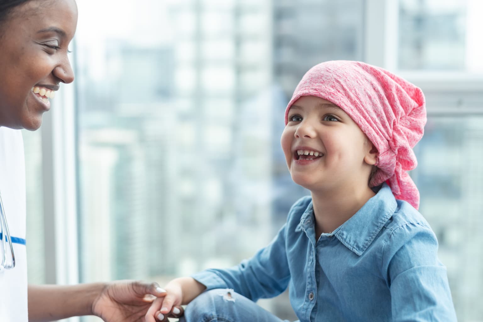 Kind met kinderkanker