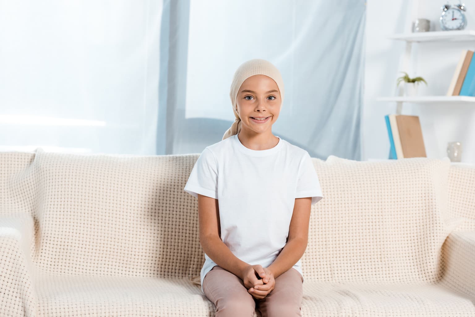 Meisje met leukemie